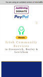 Mobile Screenshot of irishcommunityservices.org